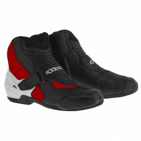 Alpinestars SMX-1 negro / blanco / rojo