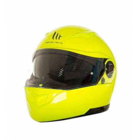Casco Modular Mt Clever Amarillo Fluor