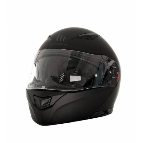 Casco Modular Mt Clever Negro Mate