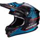 Casco Cross Scorpion VX-15 Evo Air Miramar Black Blue
