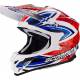 Casco Cross Scorpion VX-15 Evo Air Revenge Red Blue