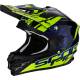 Casco Cross Scorpion VX-15 Evo Air Kistune Blue Yellow
