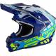 Casco Cross Scorpion VX-15 Evo Air Argo Blue White