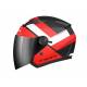 CASCO JET MT BOULEVARD DEGREE NEGRO ROJO
