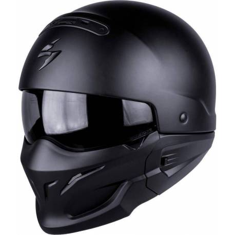 CASCO SCORPION EXO-COMBAT SOLID MATT BLACK