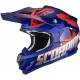 Casco Cross Scorpion VX-15 Evo Air Defender Blue Red