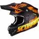 Casco Cross Scorpion VX-15 Evo Air Defender Black Orange