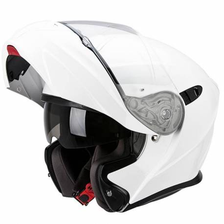 Casco Modular Scorpion Exo 920 Solid Blanco