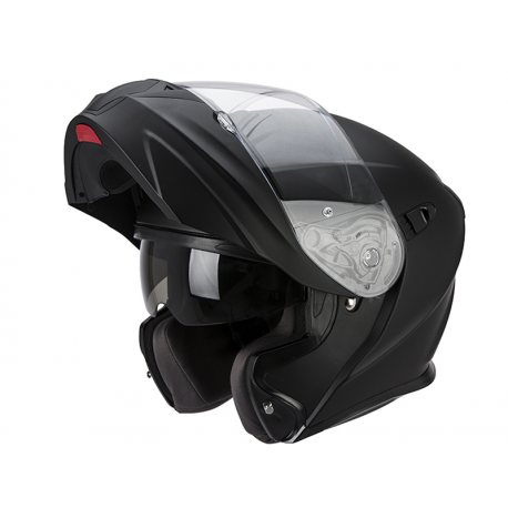 Casco Modular Scorpion Exo 920 Negro Mate