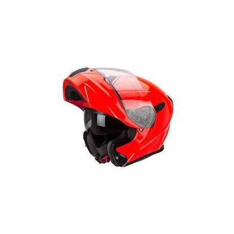 Casco Modular Scorpion Exo 920 Solid Rojo