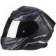 Casco Modular Scorpion Exo 920 Satellite Black Mat Argent