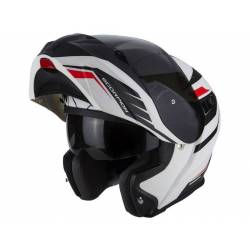 Casco Modular Scorpion Exo 920 Shuttle Matt White-Black