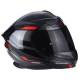 Casco Modular Scorpion Exo 920 Shuttle Black-Silver-Red