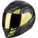 Casco Scorpion Exo 510 Air Galva Negro Mate Amarillo