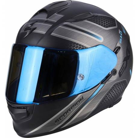 Casco Scorpion Exo 510 Air Route Black Blue