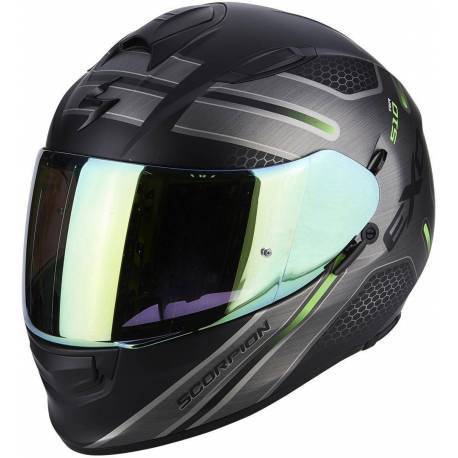 Casco Scorpion Exo 510 Air Route Black Green