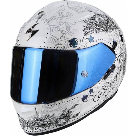 Casco Scorpion Exo 510 Air Azalea White Silver