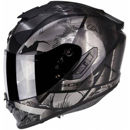 Scorpion Exo 1400 Air Patch Black Silver