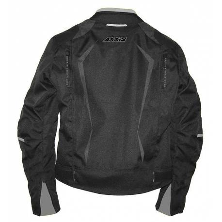Chaqueta Axxis Ax Jr9 Mujer Negro Gris