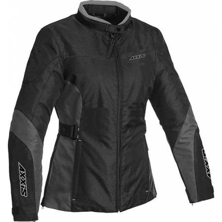 Chaqueta Axxis Ax-Jc7 Mujer Negra Gris