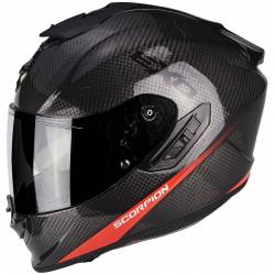 Scorpion Exo 1400 Air Carbon Pure Black Red