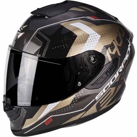 Scorpion Exo 1400 Air Trika Black Gold
