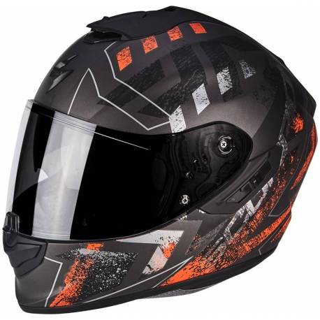 Scorpion Exo 1400 Air Picta Black Orange