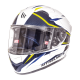 Casco Mt Fibra Kre Sv Intrepid White Yellow