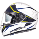 Casco Mt Fibra Kre Sv Intrepid White Yellow