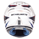 Casco Mt Fibra Kre Sv Intrepid White Red
