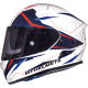 Casco Mt Fibra Kre Sv Intrepid White Red