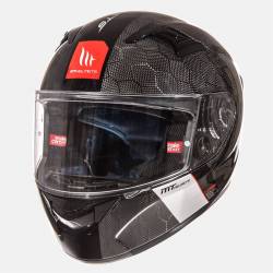 Casco Mt Fibra Kre Snake Carbon Brillo