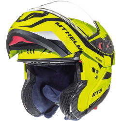 Casco Modular MT ATOM sv Divergence Amarillo