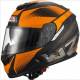 Casco NZI Symbio 2 Duo Indy Negro Naranja
