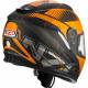 Casco NZI Symbio 2 Duo Indy Negro Naranja