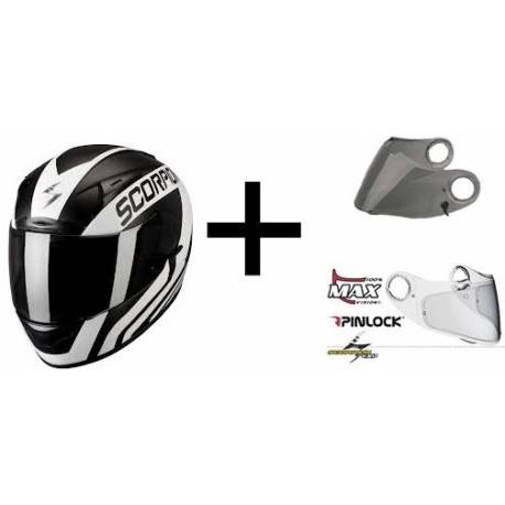 Scorpion Exo 2000 Air Poleman Blanco Negro