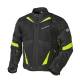 Cazadora verano Rainers Misano Negra fluor