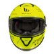 Casco Mt Thunder 3 Sv Board Negro Amarillo