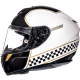 Casco MT Rapide Revival Blanco Negro