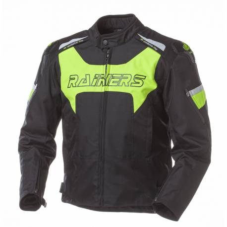 Cazadora Rainers Storil negra Fluor