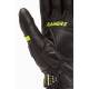 Guante piel verano Rainers Road Negro Fluor