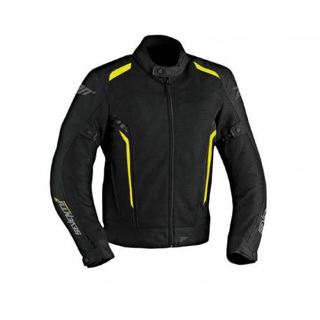 Chaqueta MT Seventy JT32 Verano Touring Black Yellow Chico