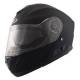 casco modular negro mate shiro sh 507