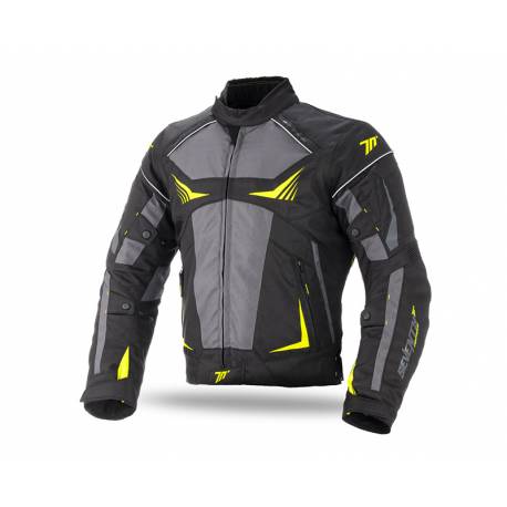 Chaqueta MT Seventy JR55 Invierno Racing Black Yellow Chico