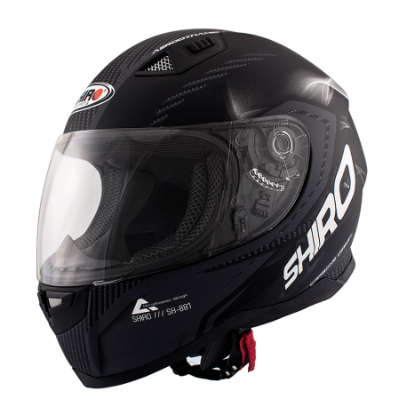 Casco Integral Shiro SH-881 Motegi Carbono