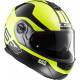 Casco Modular LS2 Strobe Zone Negro Amarillo