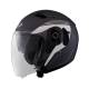 Casco Convertible Shiro Soul SH-414 Negro Blanco