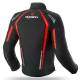 Cazadora R-Tech Marshal Textil Negra Roja