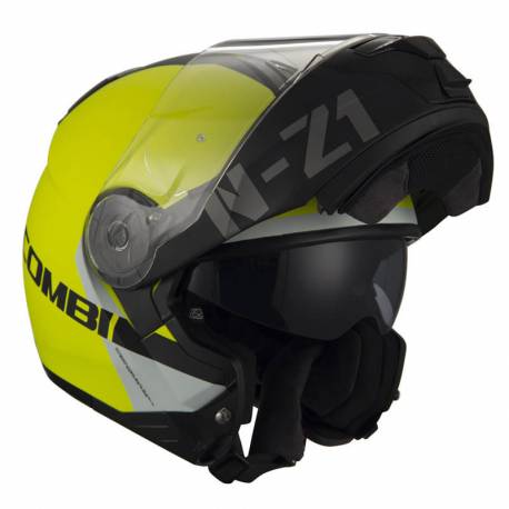 Casco NZI Modular Combi 2 Duo Flydeck Amarillo