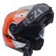 Casco NZI Modular Combi 2 Duo Flydeck Naranja